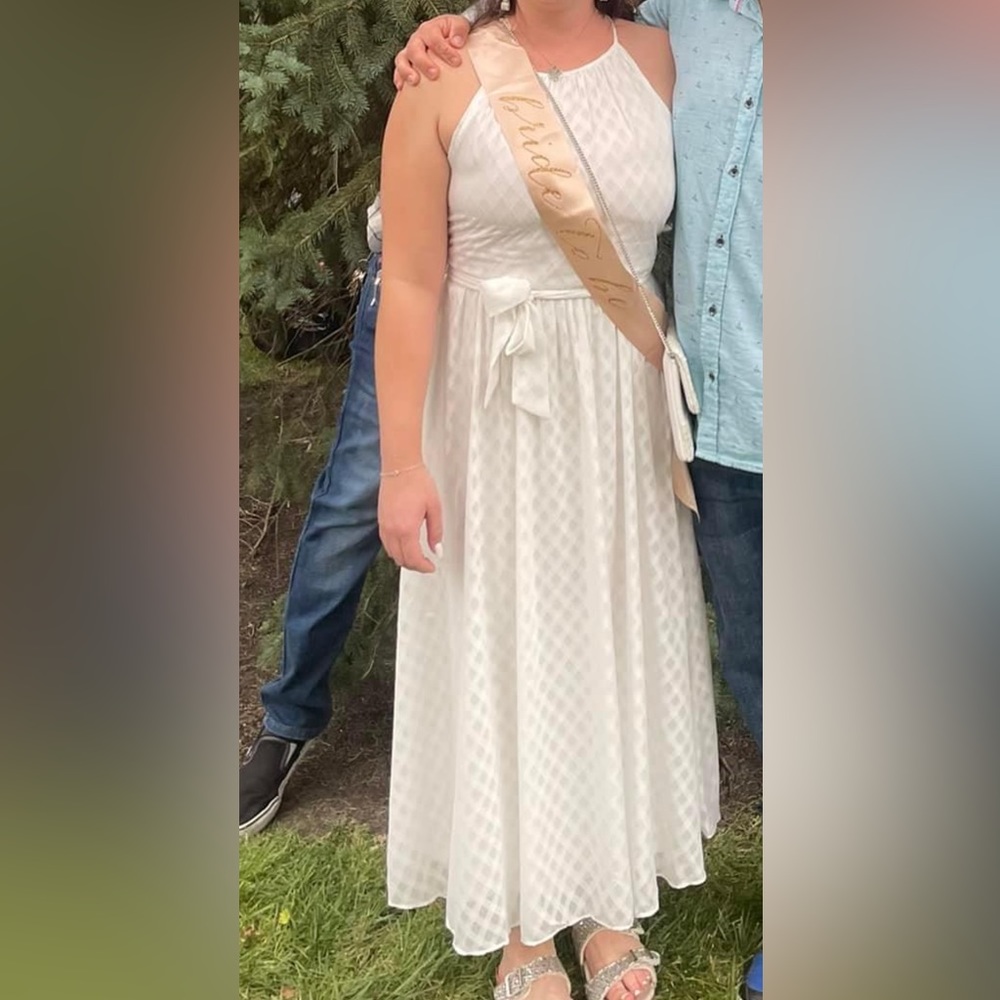 DKNY Ankle Length Dress